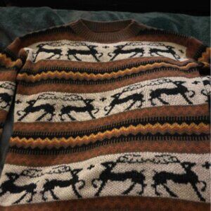 cute vintage winter sweater
